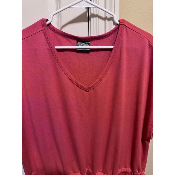 32 Degrees Cool Ladies' Soft Lux Activewear Dress Coral Garnet Rose Size XXL - Picture 4 of 11